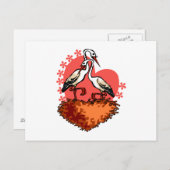 Carte Postale Stefan et Stefanie Stork (Devant / Derrière)