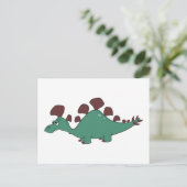 Carte Postale Stegosaurus (Debout devant)