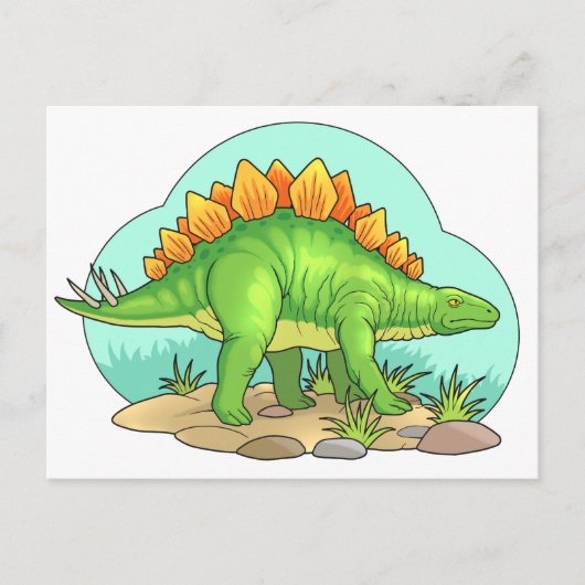 Carte Postale Stegosaurus (Devant)