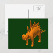 Carte Postale Stegosaurus halloweenis (Devant / Derrière)