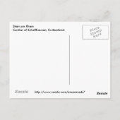 Carte postale Stein am Rhein (Dos)