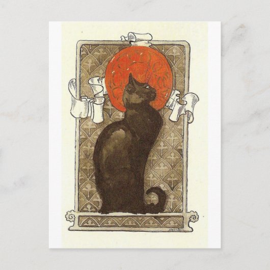 Carte Postale Steinlein's Cat - Art Nouveau (Devant)