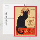 Carte Postale Steinlen (Devant / Derrière)