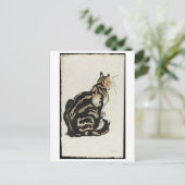 Carte Postale Steinlen (Debout devant)