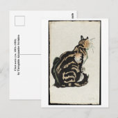 Carte Postale Steinlen (Devant / Derrière)