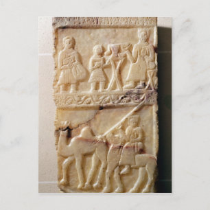 Carte Postale Stela funéraire, du Yémen