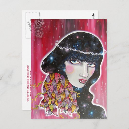 Carte Postale Stellaire (Devant / Derrière)