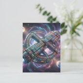 Carte Postale Stellar Path – Journey Through the Universe´8 (Debout devant)