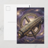 Carte Postale Stellar Path – Journey Through the Universe´9 (Devant / Derrière)