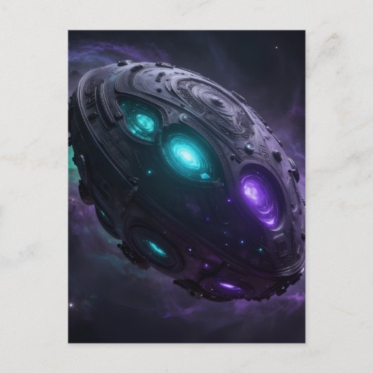 Carte Postale Stellar Path – Voyage à travers l'univers´1 (Devant)