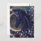 Carte Postale Stellar Unicorn (Devant / Derrière)