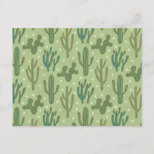 Carte Postale Step de Southwest Cactus Pattern