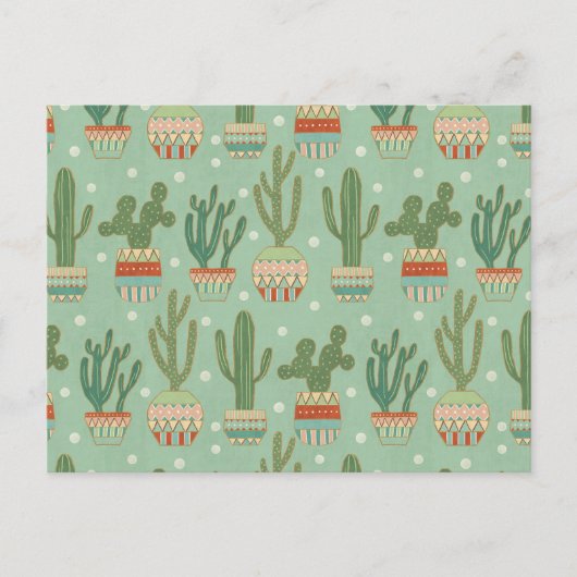 Carte Postale Step de Southwest | Potted Cactus (Devant)