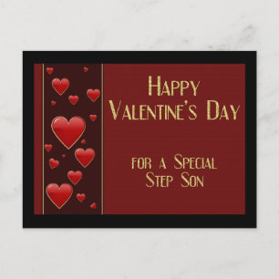 Carte postale Step Son Valentine