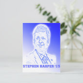 Carte Postale Stephen Harper 15 (Debout devant)