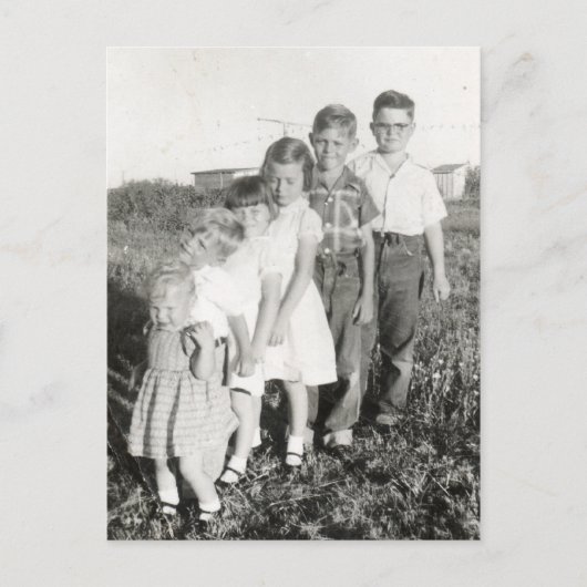 Carte Postale stepladder enfant (Devant)