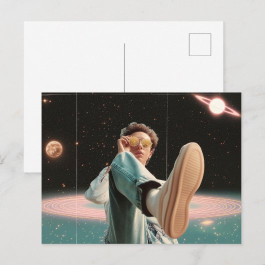 Carte Postale Stepping Into Another Orbit (Devant / Derrière)