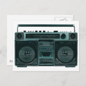 Carte Postale stéréo rétro (Devant / Derrière)