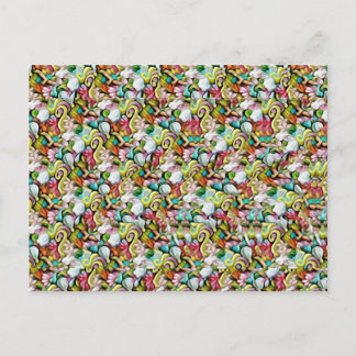 Carte Postale Stéréogramme de requin caché 3D Magic Eye - Sans e