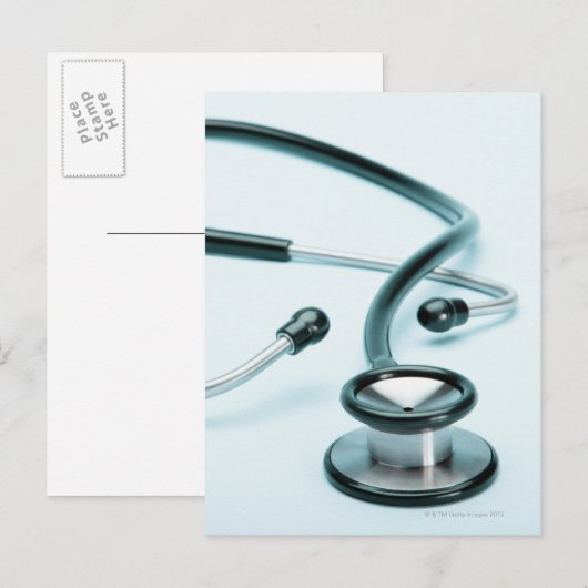 Carte Postale Stethoscope (Devant / Derrière)