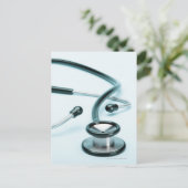 Carte Postale Stethoscope (Debout devant)