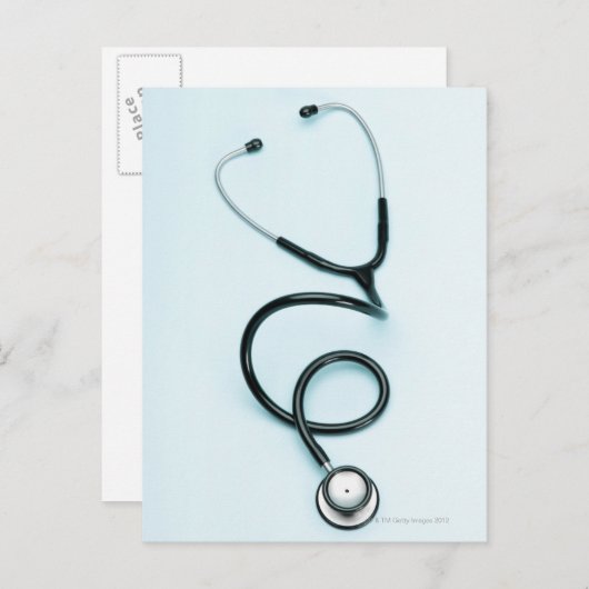 Carte Postale Stethoscope 2 (Devant / Derrière)