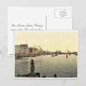 Carte Postale Stettin Harbour, Pommeraina, Allemagne (c.-à-d. Sz (Devant / Derrière)