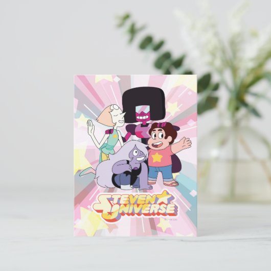 Carte Postale Steven Universe | Crystal Gem Group Huddle (Debout devant)