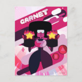Carte Postale Steven Universe | Graphique de caractères Garnet (Devant)
