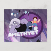 Carte Postale Steven Universe | Graphisme de personnage Améthyst (Devant)
