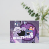 Carte Postale Steven Universe | Graphisme de personnage Améthyst (Debout devant)