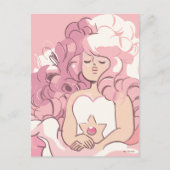 Carte Postale Steven Universe | Illustration de quartz Rose (Devant)