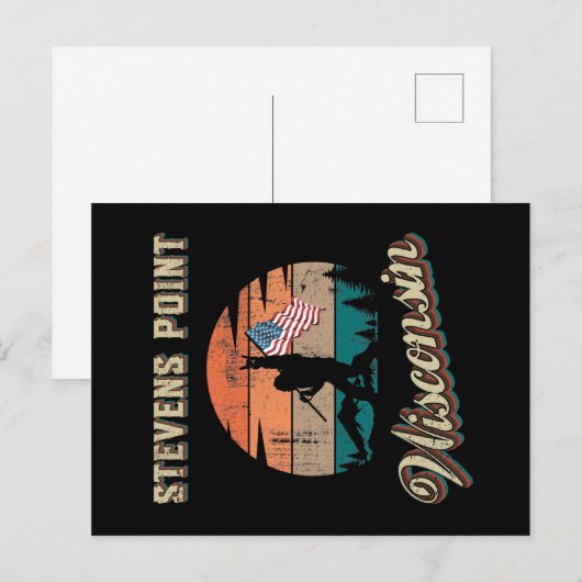 Carte Postale Stevens Point Wisconsin (Devant / Derrière)