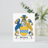 Carte Postale Stewart Family Crest (Debout devant)