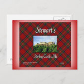 Carte Postale Stewart's Stirling Castle Ale (Devant / Derrière)