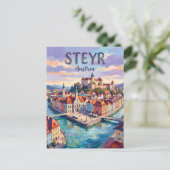 Carte Postale Steyr Autriche (Debout devant)