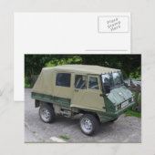 Carte Postale Steyr Puch Haflinger (Devant / Derrière)