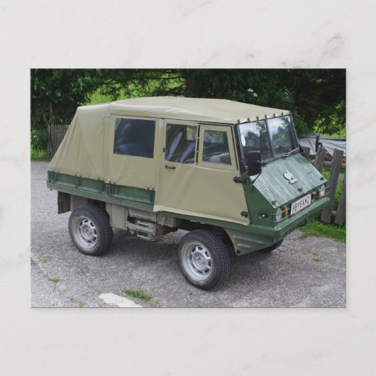 Carte Postale Steyr Puch Haflinger (Devant)