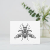 Carte Postale Stg-Beetle psychédélique inspiré (Debout devant)