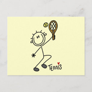 Carte Postale Stick de base Tennis Tshirts et cadeaux