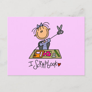 Carte Postale Stick Figure I Chandails et cadeaux