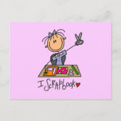 Carte Postale Stick Figure I Chandails et cadeaux (Devant)