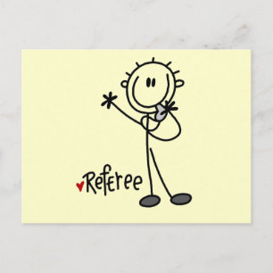 Carte Postale Stick Figure Référenceur T-shirts et cadeaux
