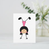 CARTE POSTALE STICK GYMNAST (Debout devant)