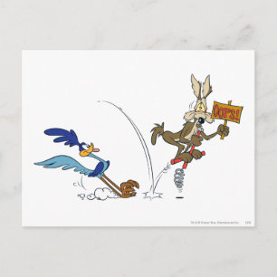 Carte Postale Stick Pogo WILE E. COYOTE™ et ROAD RUNNER™