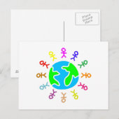 Carte Postale Stick World (Devant / Derrière)