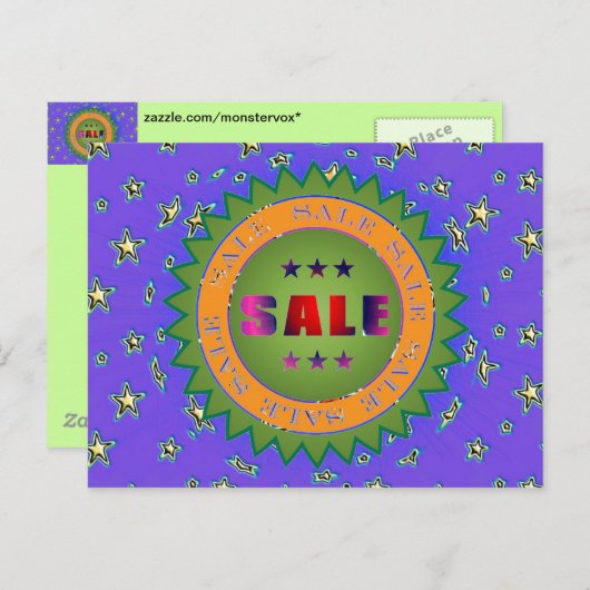 Carte Postale Sticker à vendre (Devant / Derrière)