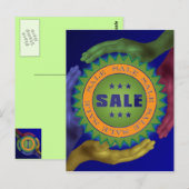 Carte Postale Sticker à vendre (Devant / Derrière)