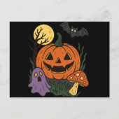 Carte Postale Sticker Halloween éffrayant (Devant)