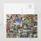 Carte Postale Stickers (Devant / Derrière)
